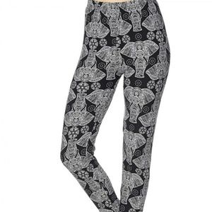 Artsy Elephants Leggings OS + PS
